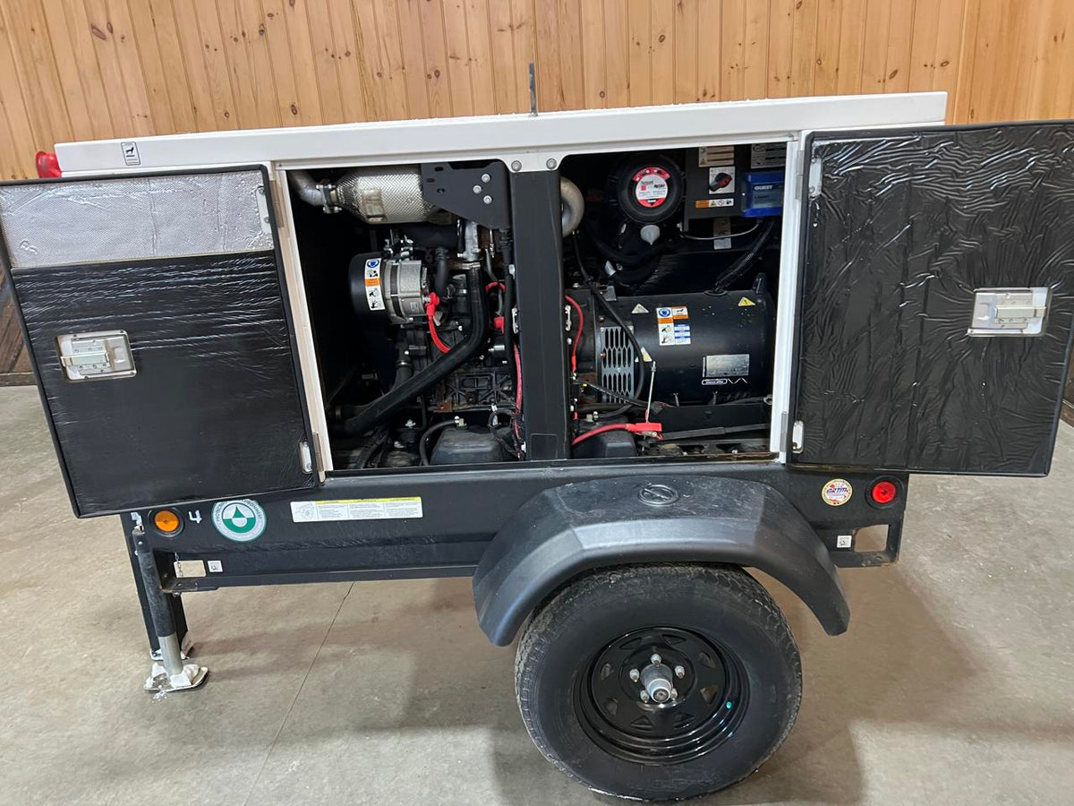25 kW Wacker Neuson Portable Rental Grade Generator, with Voltage Selector Switch, Kohler Engine, Year – 2022, 1560 Hours