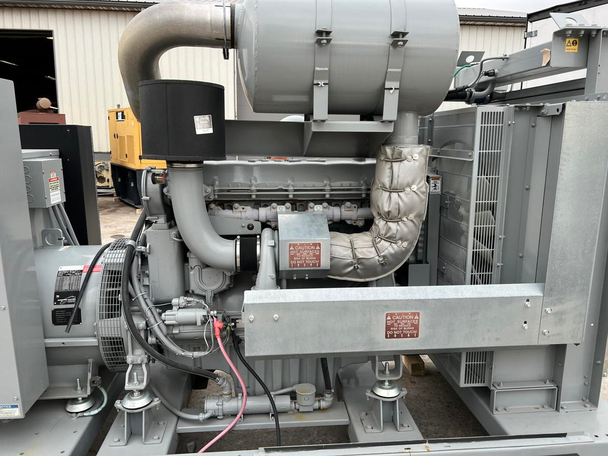 250 kW MTU Genset, Open Skid, New Surplus, Year 2016, EPA Tier 3