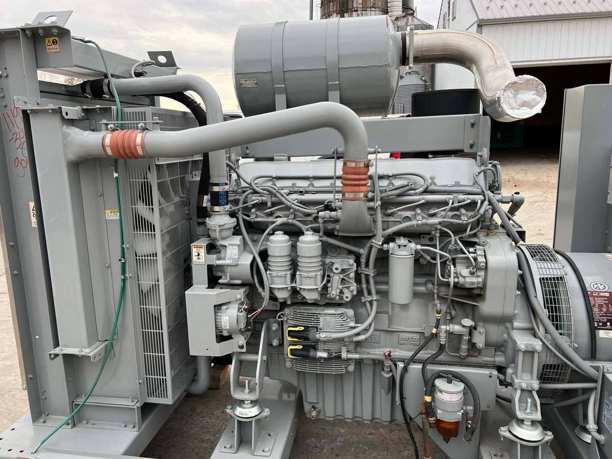 250 kW MTU Genset, Open Skid, New Surplus, Year 2016, EPA Tier 3