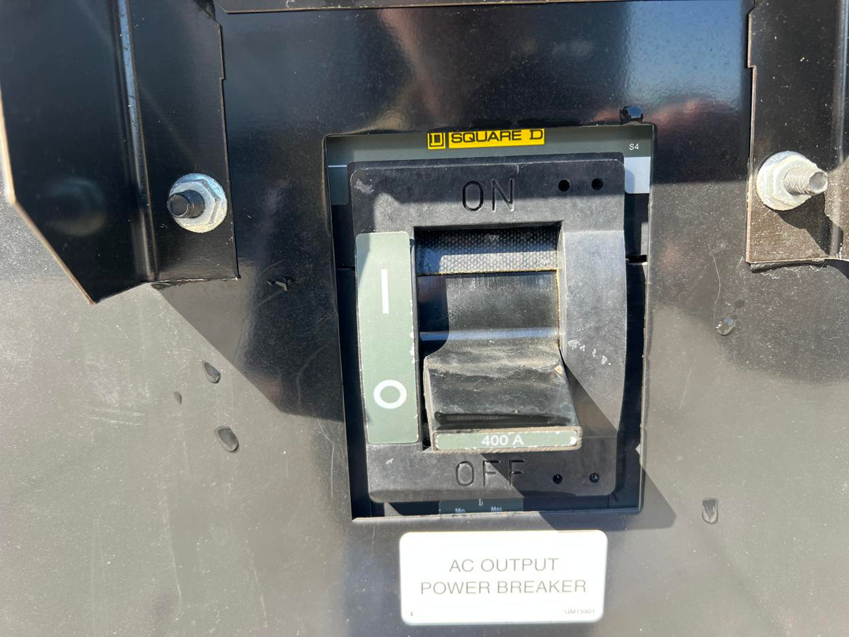 250 kW Kohler Generator, with Base Fuel Tank, 9.0 Liter John Deere Engine, Year – 2009, 15 Hours, US EPA Tier 3, Pre Emission Engine