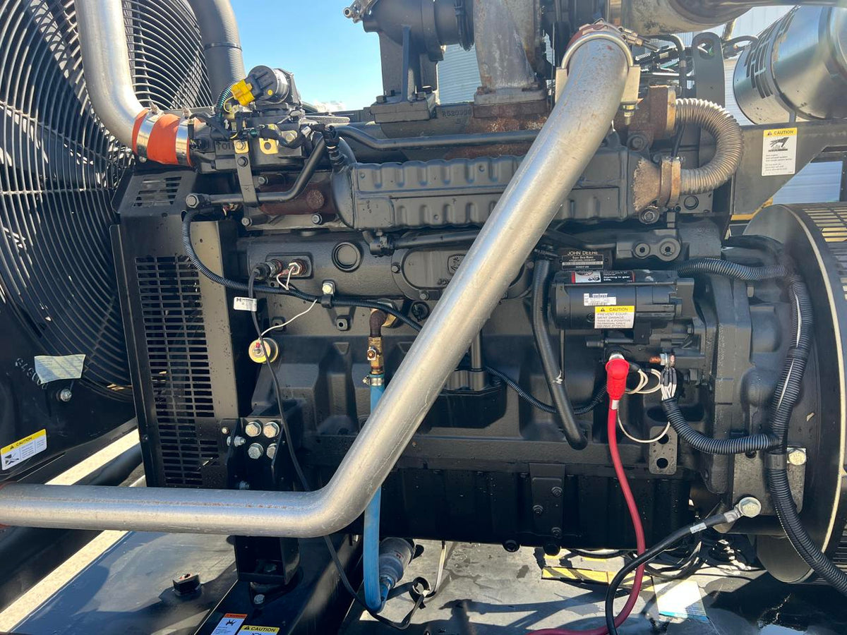 250 kW Kohler Generator, with Base Fuel Tank, 9.0 Liter John Deere Engine, Year – 2009, 15 Hours, US EPA Tier 3, Pre Emission Engine