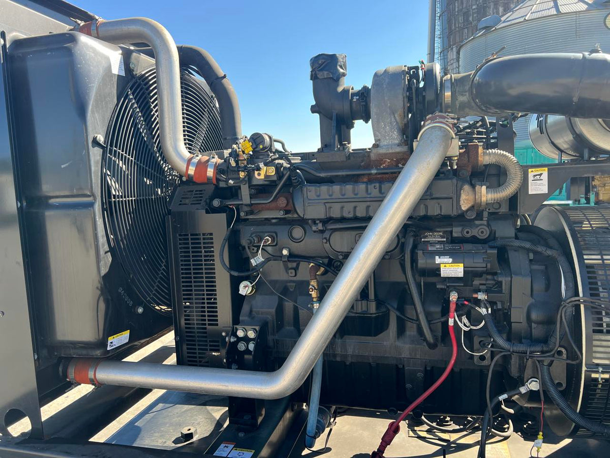250 kW Kohler, with Base Fuel Tank, 9.0 Liter John Deere Engine, Open Skid, Year – 2009, 4 Hours, US EPA Tier 3 Pre Emission Engine