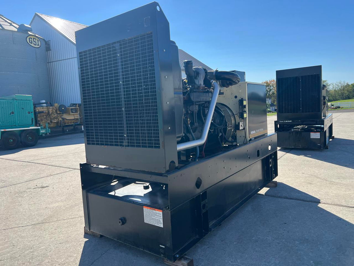 250 kW Kohler, with Base Fuel Tank, 9.0 Liter John Deere Engine, Open Skid, Year – 2009, 4 Hours, US EPA Tier 3 Pre Emission Engine