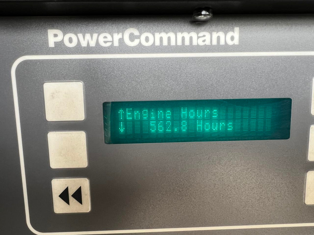 250 kW Cummins/Onan GenSet, with Sound Proof Enclosure and Base Fuel Tank 9 Liter Engine, Year – 2010, 562 Hours, US EPA Tier 3 Pre Emission Engine