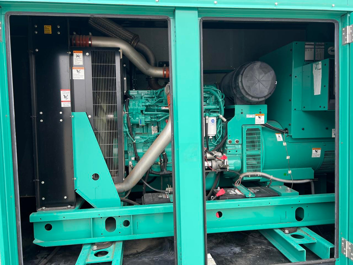 250 kW Cummins/Onan GenSet, with Sound Proof Enclosure and Base Fuel Tank 9 Liter Engine, Year – 2010, 562 Hours, US EPA Tier 3 Pre Emission Engine