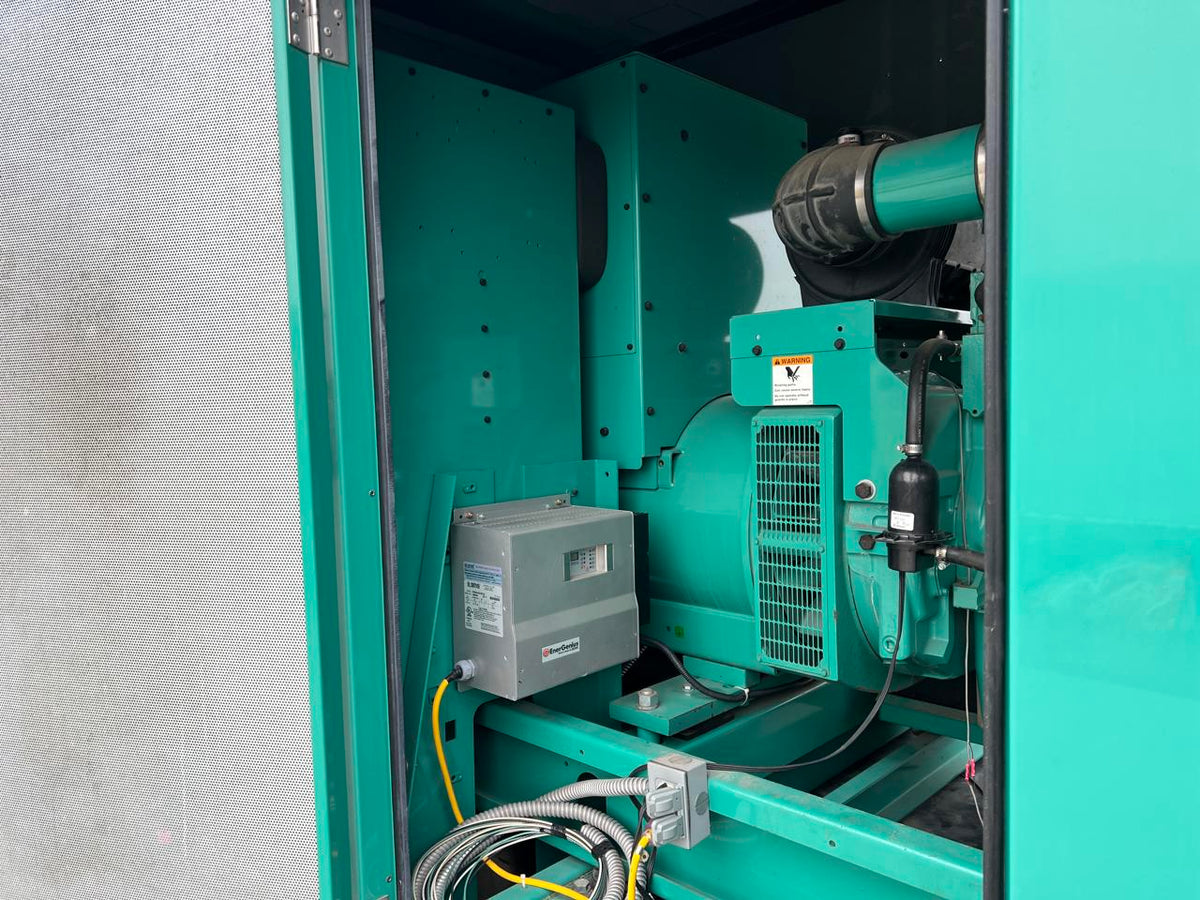 250 kW Cummins/Onan GenSet, with Sound Proof Enclosure and Base Fuel Tank 9 Liter Engine, Year – 2010, 562 Hours, US EPA Tier 3 Pre Emission Engine