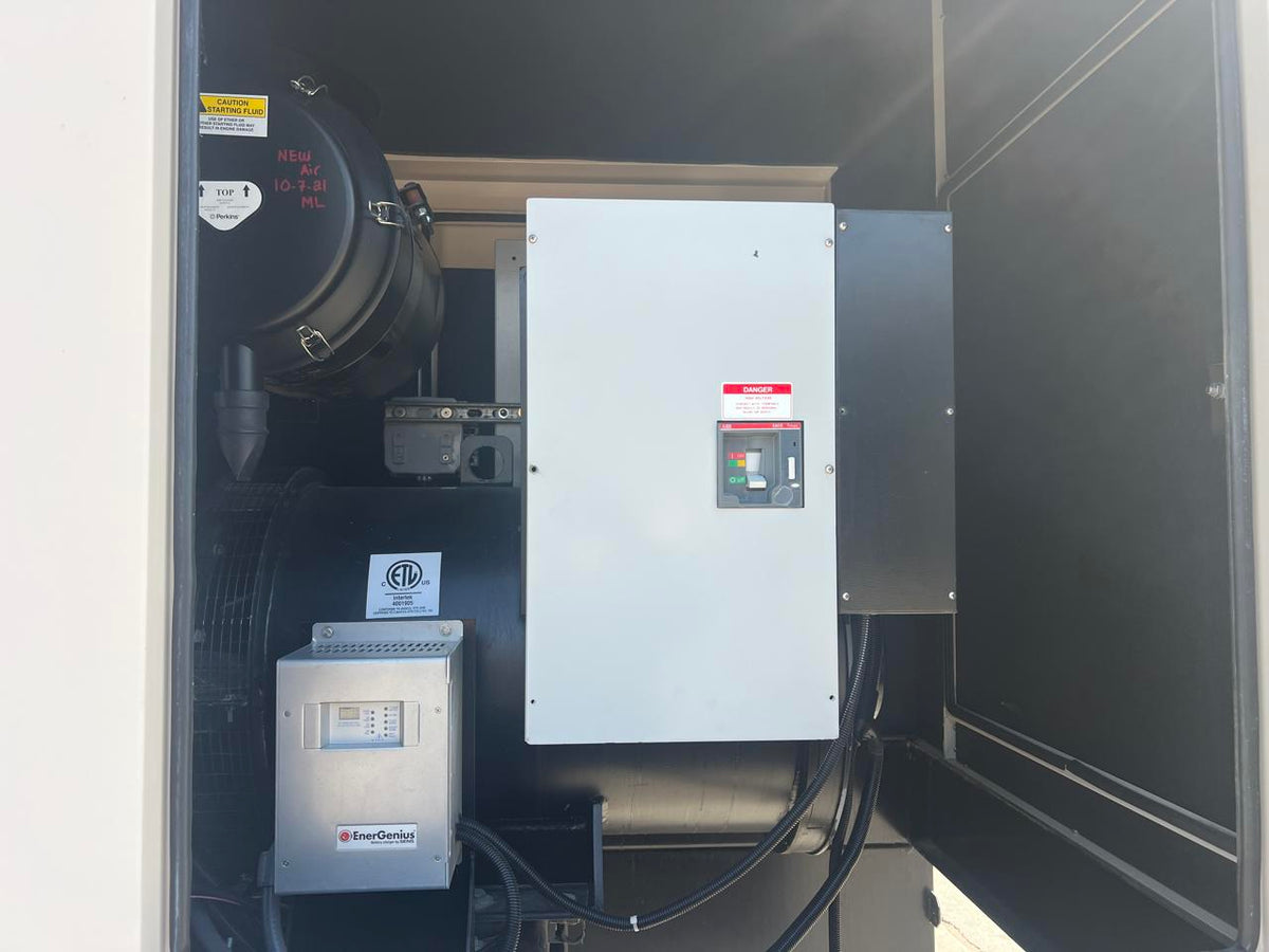 250 kW Taylor Generator, with Sound Attenuated Enclosure and Base Fuel Tank 6.6 CAT/Perkins Engine, Year – 2016, 361 Hours