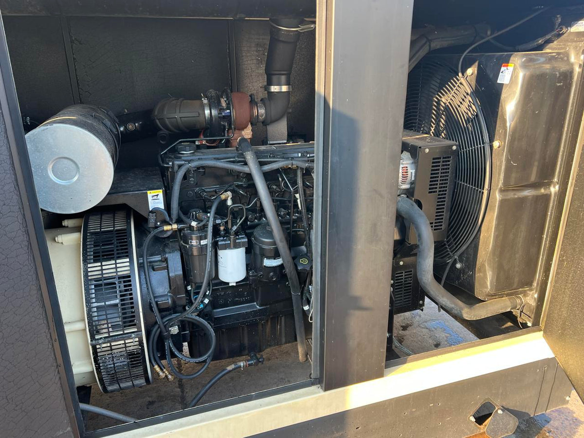255 kW Kohler Generator, with Sound Attenuated Enclosure and Base Fuel Tank, 9.0 Liter John Deere Engine, Year – 2010, 223 Hours, US EPA Tier 3 Pre Emission Flex Engine