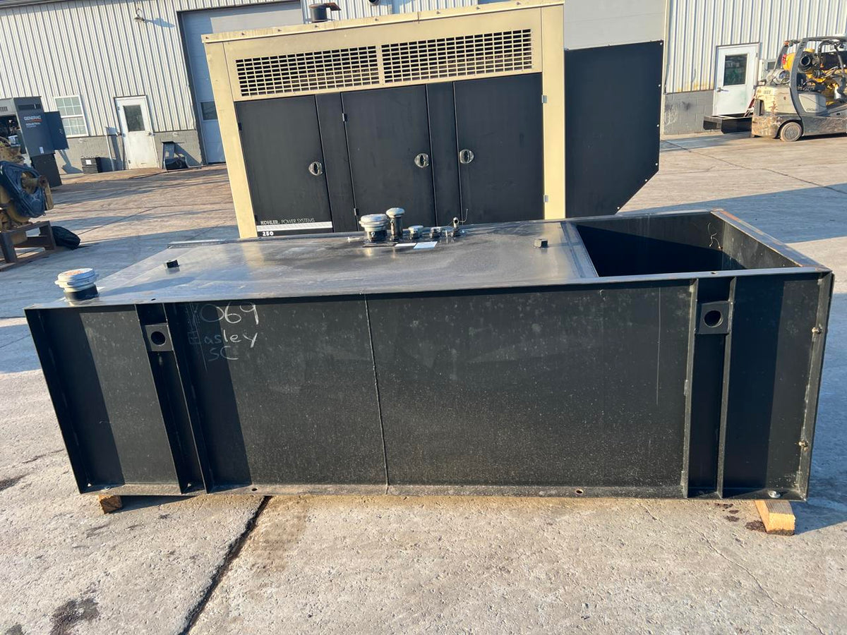 255 kW Kohler Generator, with Sound Attenuated Enclosure and Base Fuel Tank, 9.0 Liter John Deere Engine, Year – 2010, 223 Hours, US EPA Tier 3 Pre Emission Flex Engine