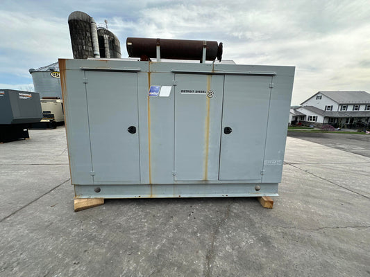 275 kW MTU Generator, with Enclosure, 9 Liter John Deere Engine, 142 Hours, US EPA Tier 3 Pre Emission