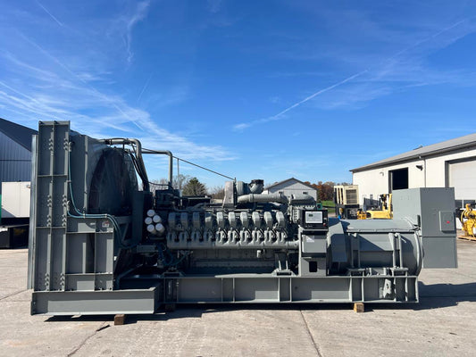 2800 kW MTU GenSet, 20 V 4000 Diesel Engine, Year – 2008, 406 Hours, US EPA Tier 2 Pre Emission Engine