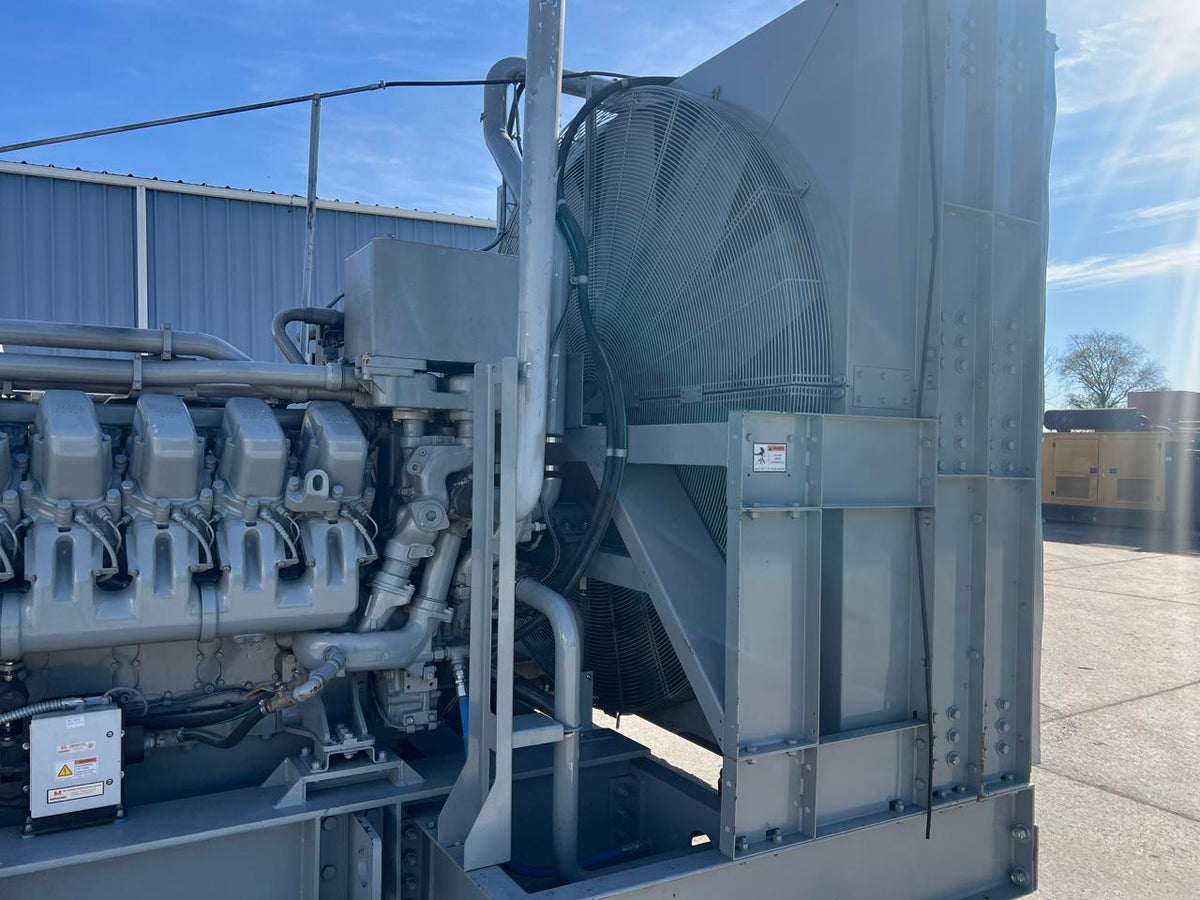 2800 kW MTU GenSet, 20 V 4000 Diesel Engine, Year – 2008, 406 Hours, US EPA Tier 2 Pre Emission Engine