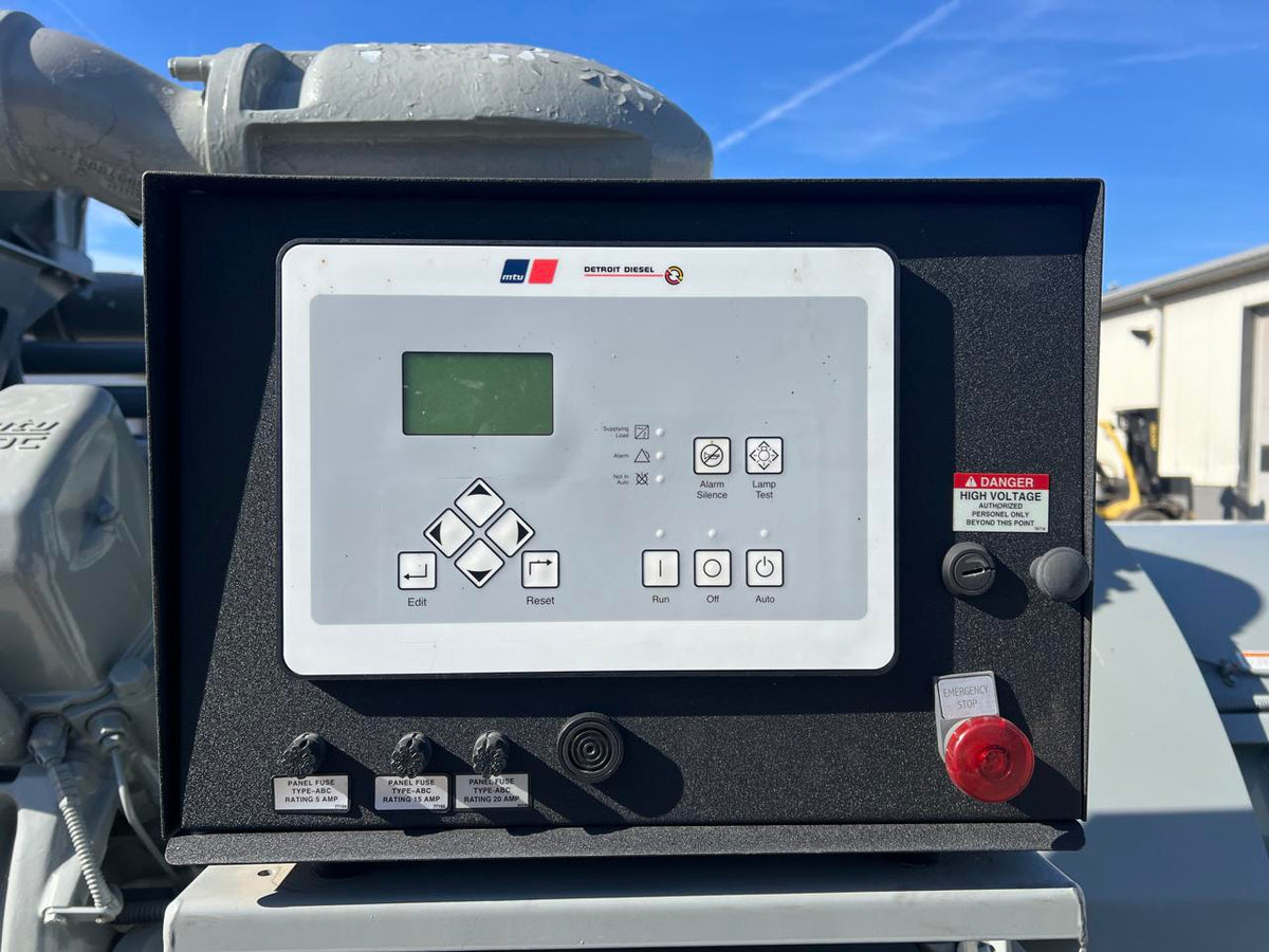 2800 kW MTU GenSet, 20 V 4000 Diesel Engine, Year – 2008, 406 Hours, US EPA Tier 2 Pre Emission Engine