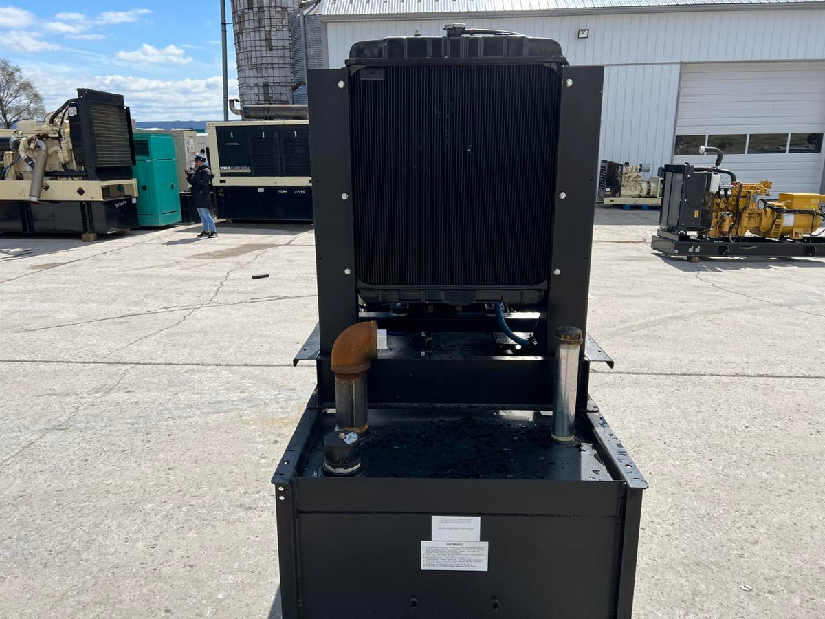 30 kW Generac Generator Set, Year 2015, 154 Hours, Base Fuel Tank, US EPA Tier 3
