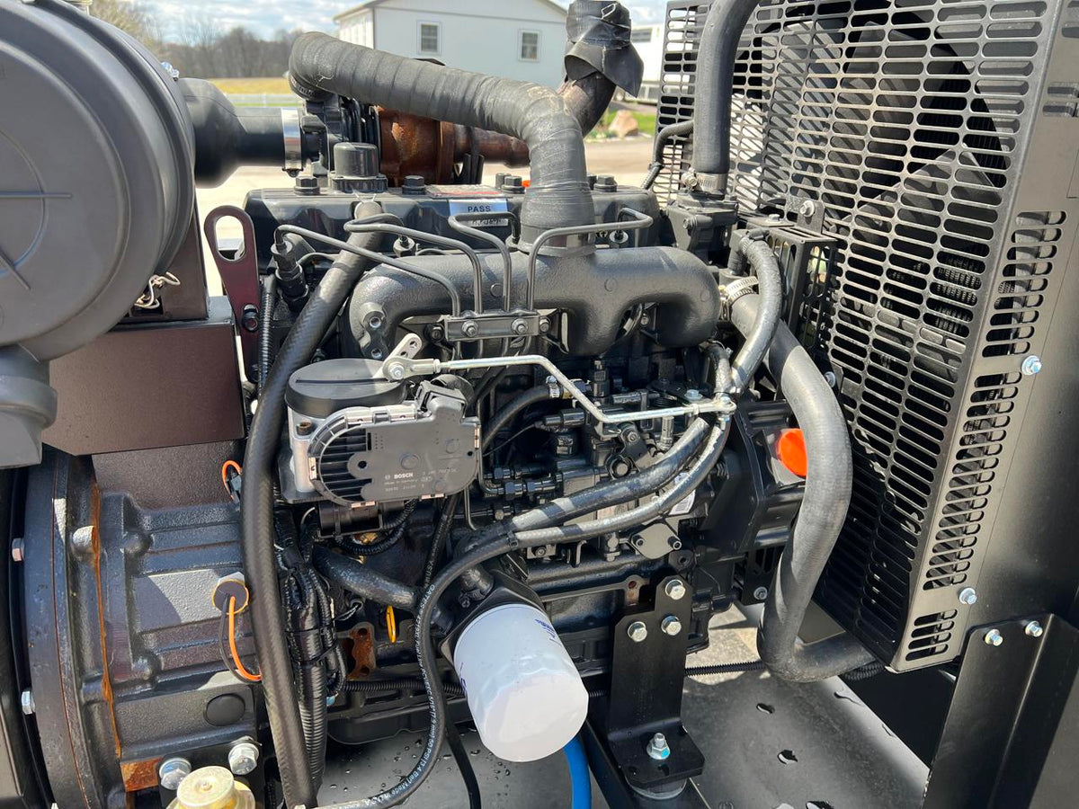 30 kW Generac Generator Set, Year 2015, 154 Hours, Base Fuel Tank, US EPA Tier 3