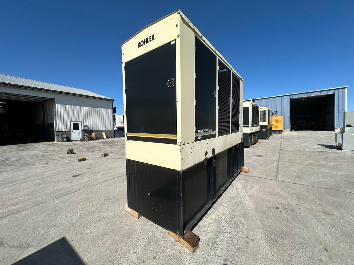 300 kW Kohler Generator, S60 14 Liter Detroit Diesel Engine, Year – 2007, 129 Hours, US EPA Tier 3 Pre Emission Engine