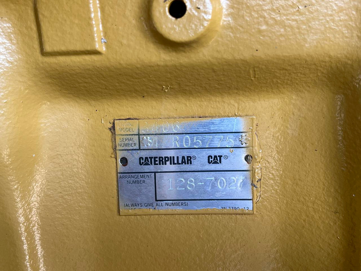 300 KW 3406 Cat Gen Set, with Enclosure and Base Fuel Tank, Year – 1999, 616 Hours