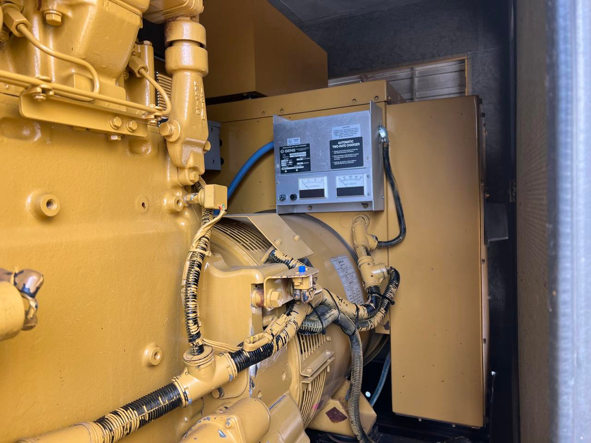300 KW 3406 Cat Gen Set, with Enclosure and Base Fuel Tank, Year – 1999, 616 Hours