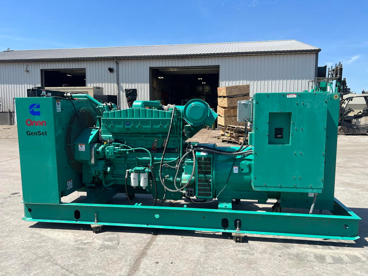 300 kW Cummins/Onan Generator, NTA 855 Diesel Engine, Year – 2000, 411 Hours