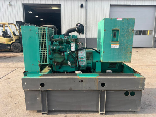 40 kW Cummins/Onan Gen Set, 3.9 Liter Cummins Engine, Open Skid, Year – 2000, 312 Hours