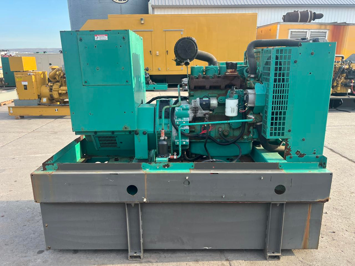 40 kW Cummins/Onan Gen Set, 3.9 Liter Cummins Engine, Open Skid, Year – 2000, 312 Hours