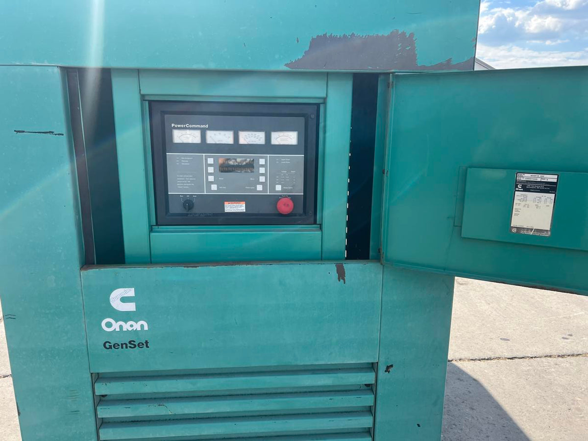 400 kW Cummins/Onan Gen Set, with Enclosure, Year – 2000, 129 Hours