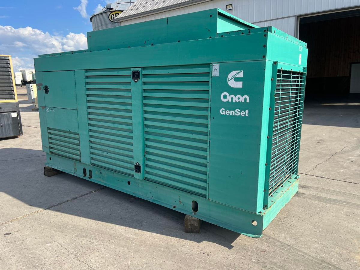 400 kW Cummins/Onan Gen Set, with Enclosure, Year – 2000, 129 Hours