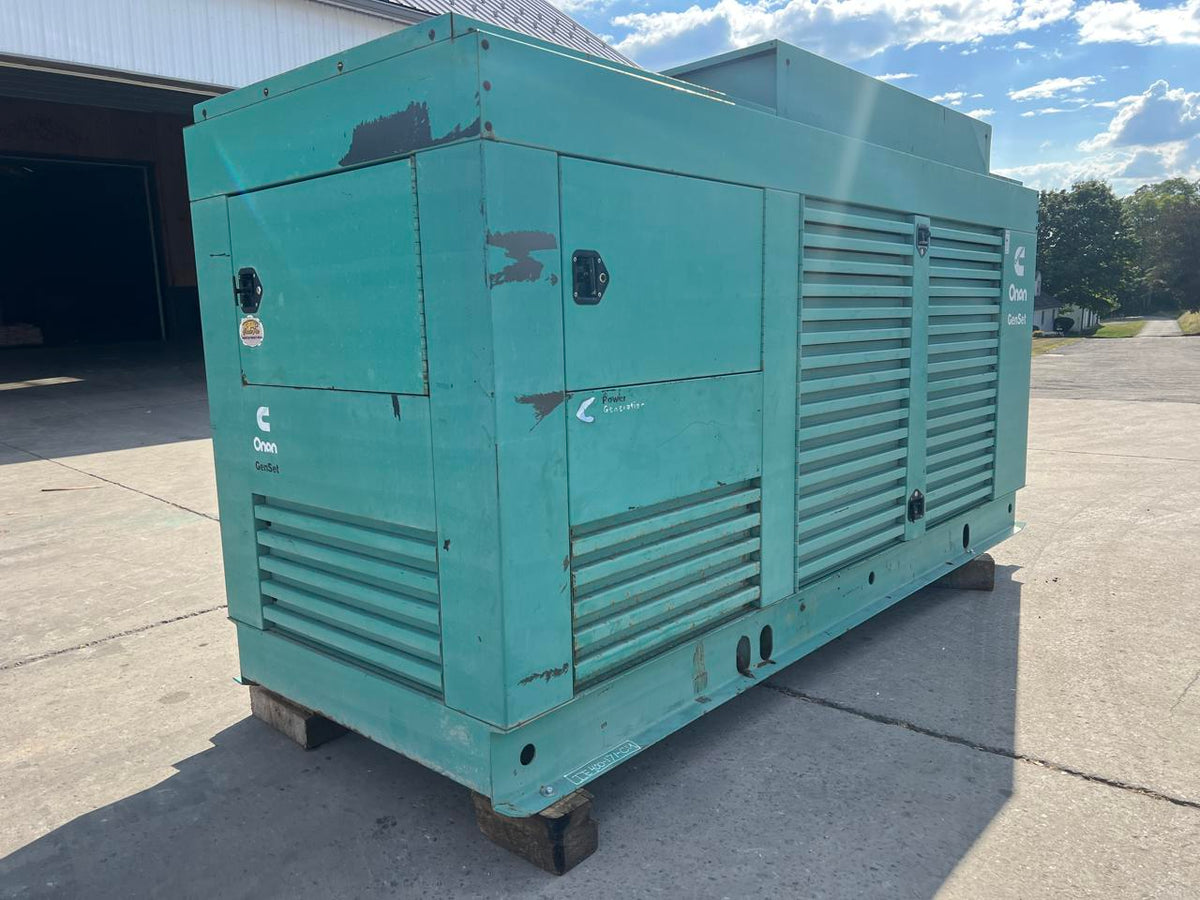 400 kW Cummins/Onan Gen Set, with Enclosure, Year – 2000, 129 Hours