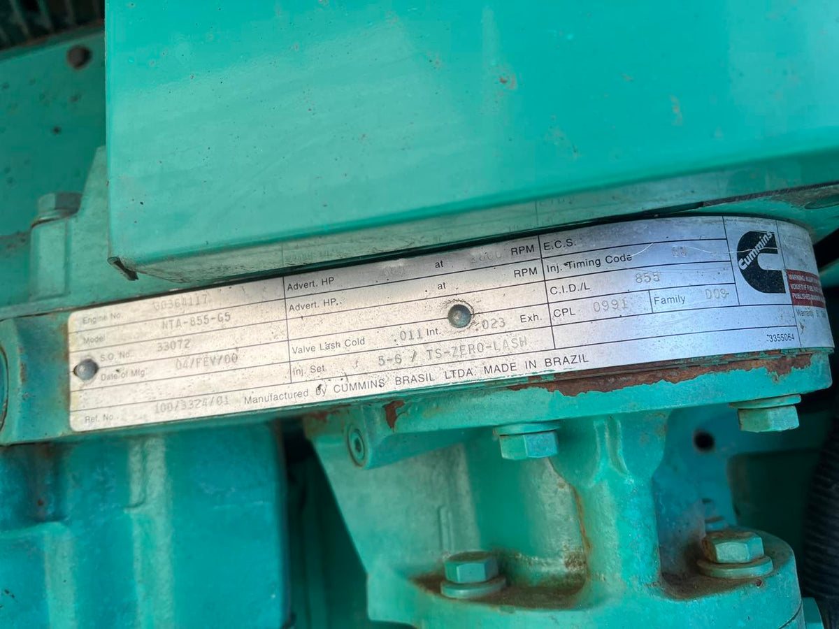 400 kW Cummins/Onan Gen Set, with Enclosure, Year – 2000, 129 Hours