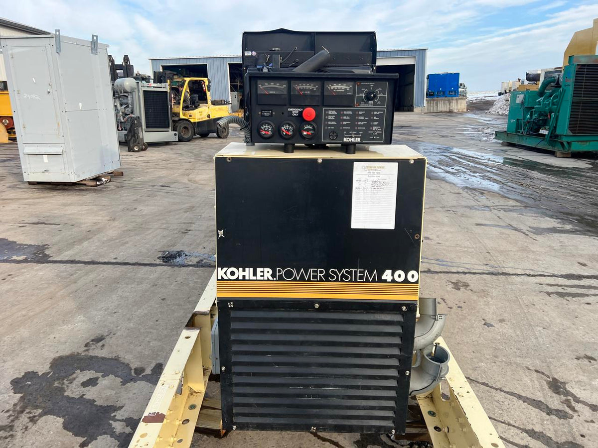 400 kW Kohler Generator, 14 Liter Series 60 Detroit Diesel Engine, Year 2000, 1186 Hours