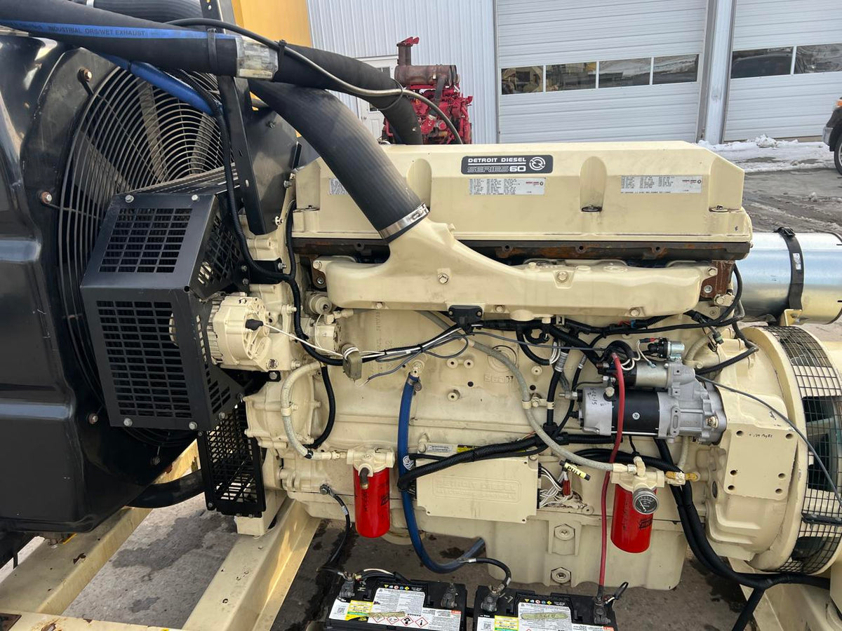 400 kW Kohler Generator, 14 Liter Series 60 Detroit Diesel Engine, Year 2000, 1186 Hours