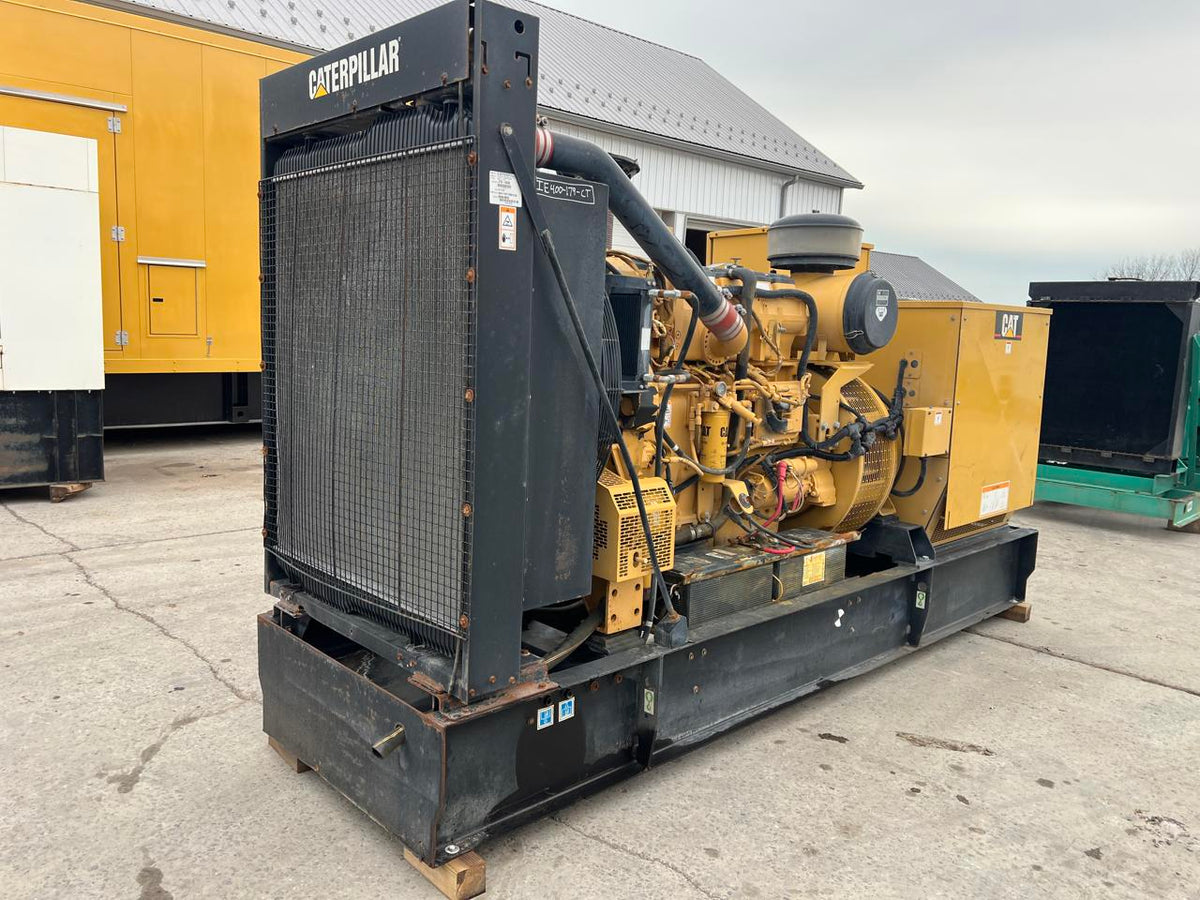 400 kW CAT 3456/C16 Engine GenSet, Year – 2004, Open Skid, 365 Hours