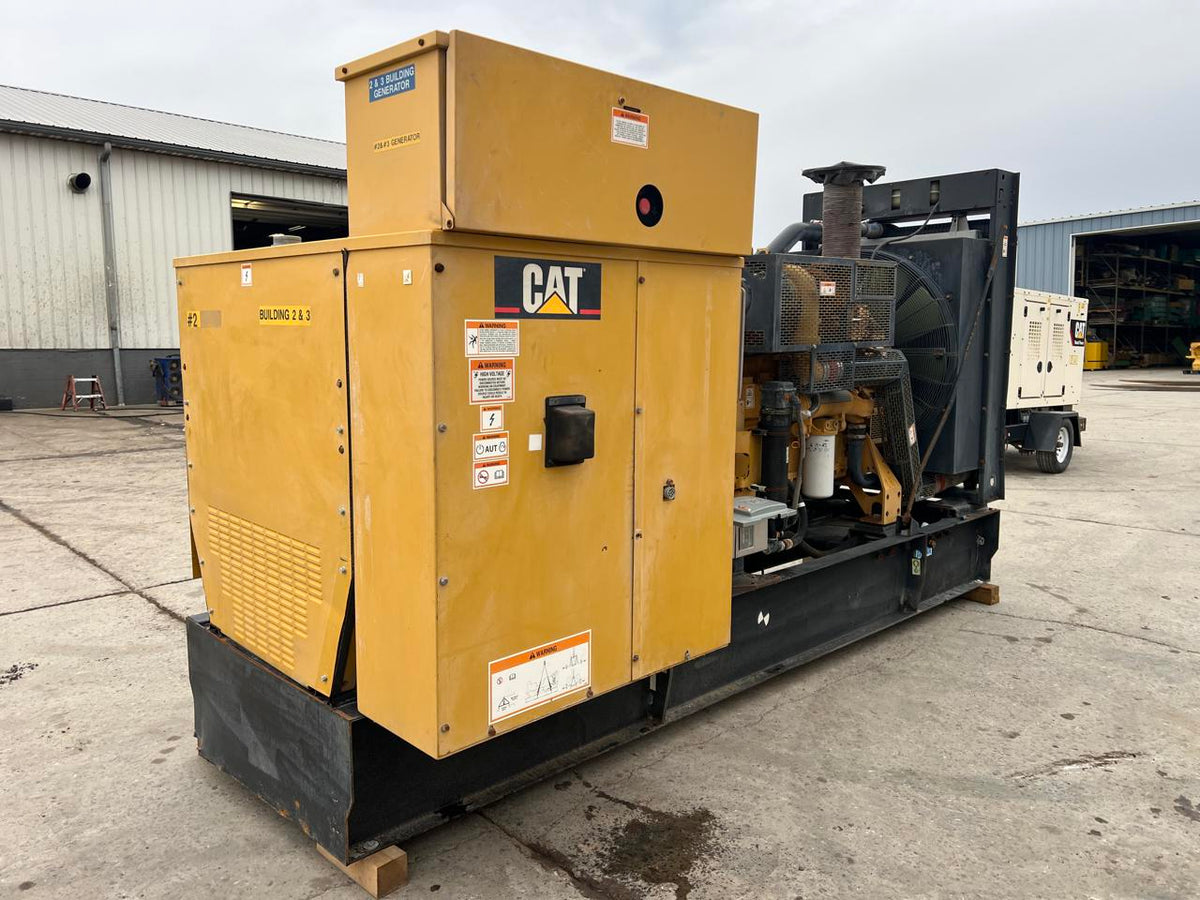 400 kW CAT 3456/C16 Engine GenSet, Year – 2004, Open Skid, 365 Hours