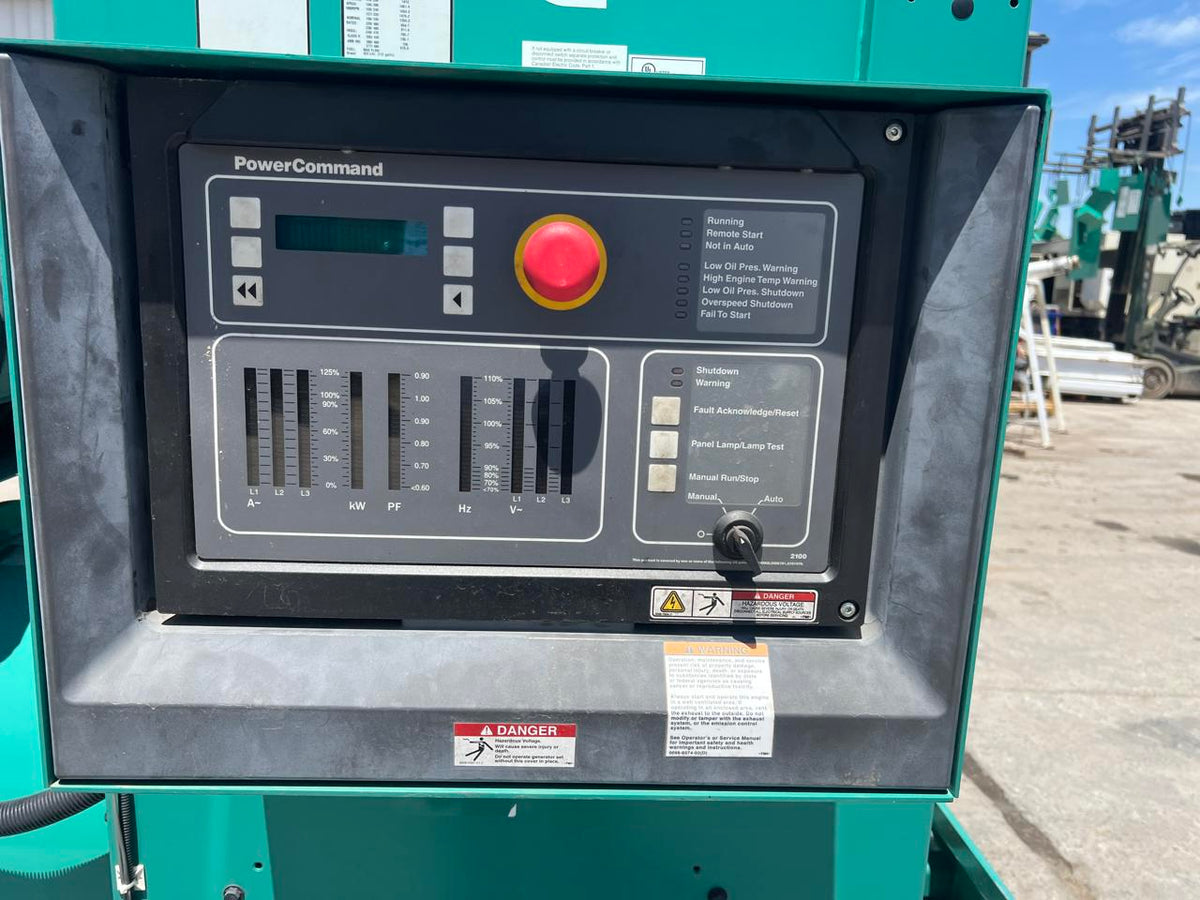 450 kW Cummins/Onan GenSet, QSX15 Liter Cummins Engine, Year – 2011, 241 Hours, US EPA Tier 3 Pre Emissions Engine