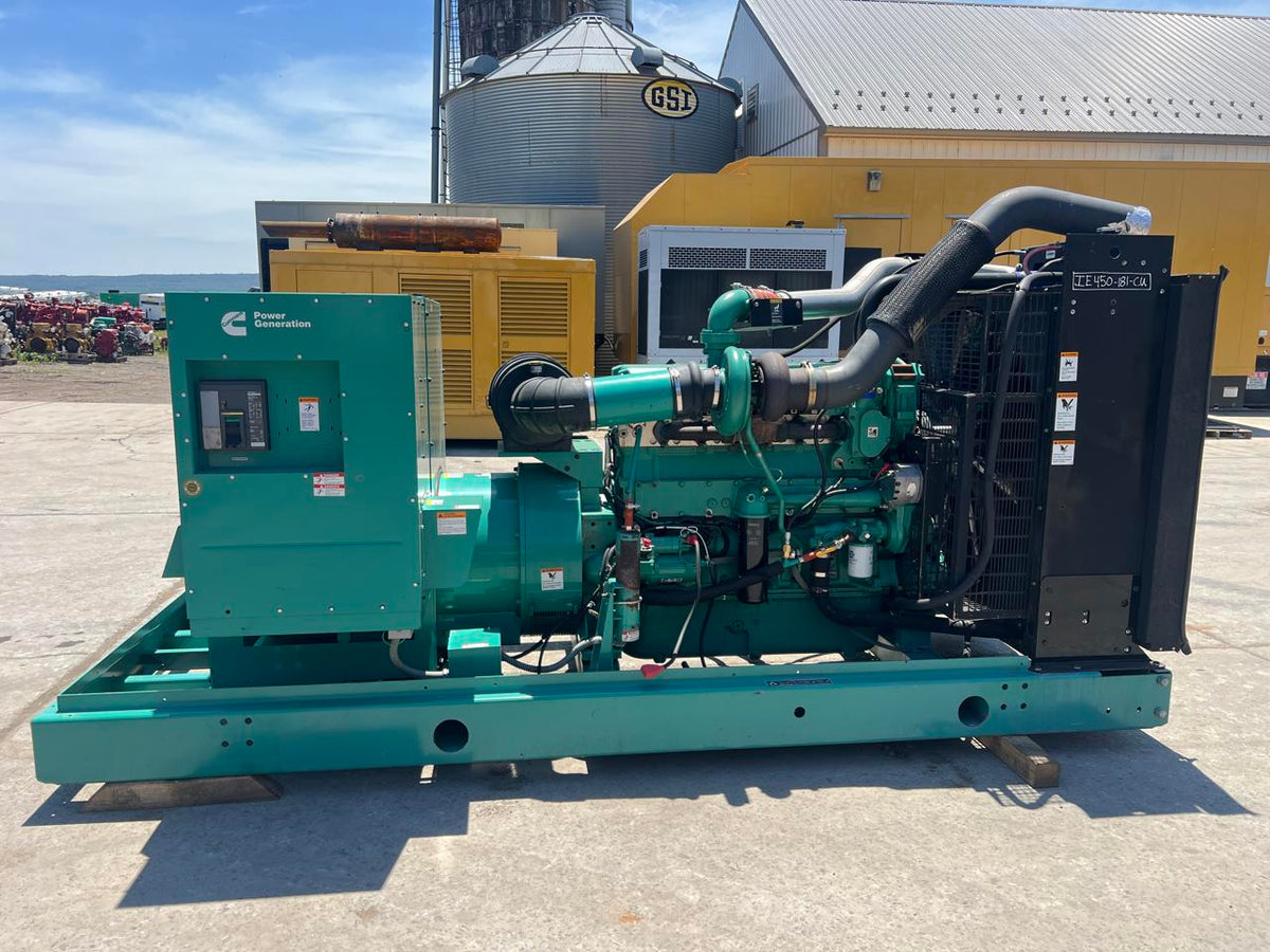 450 kW Cummins/Onan GenSet, QSX15 Liter Cummins Engine, Year – 2011, 241 Hours, US EPA Tier 3 Pre Emissions Engine