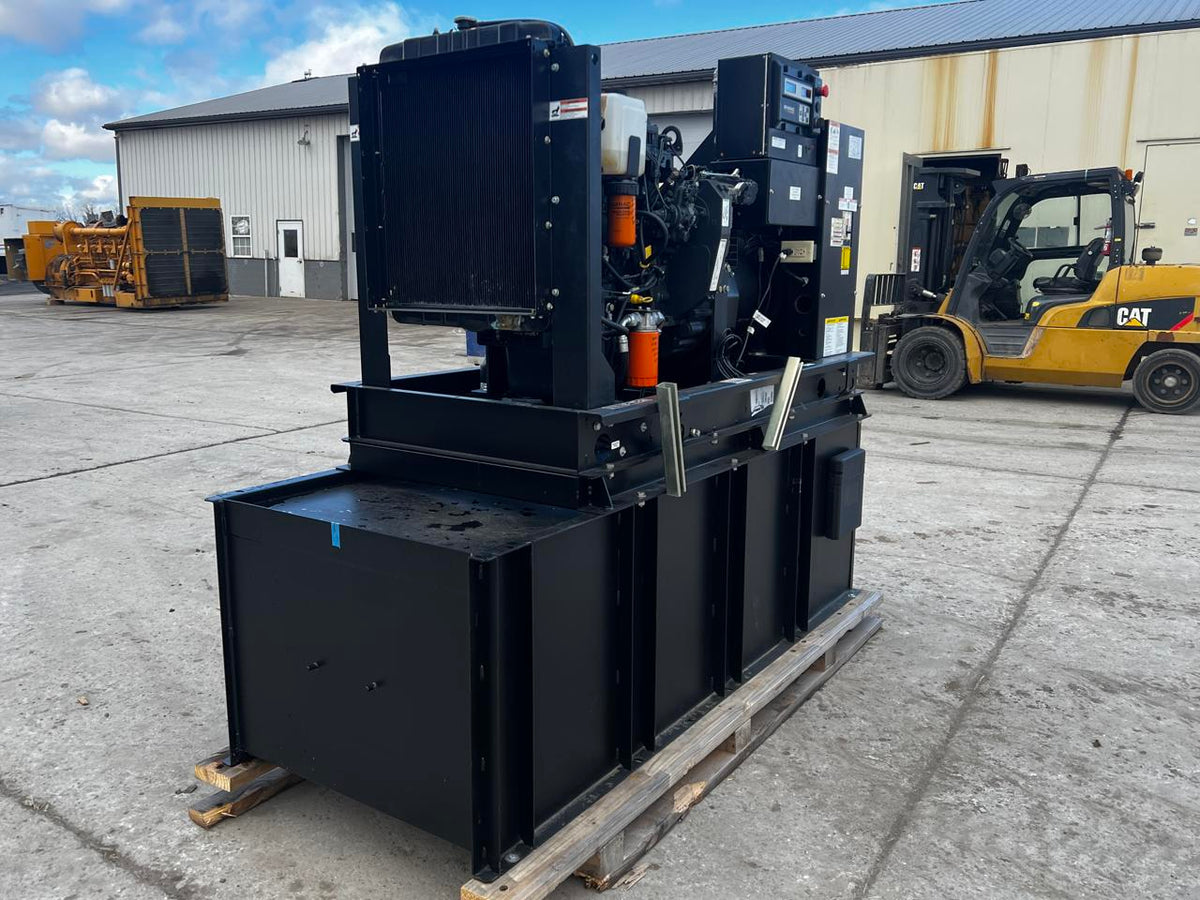 48 kW Generac Generator with Base Tank, with FPT Diesel Engine, Year – 2011, 341 Hours