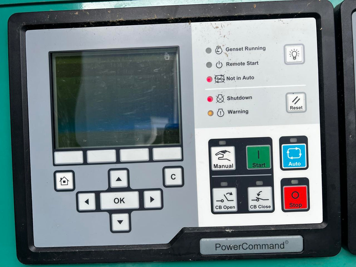 500 kW Cummins/Onan GenSet, Year – 2017, Natural Gas, 114 Hours, Sound Attenuated Enclosure, Like New Condition