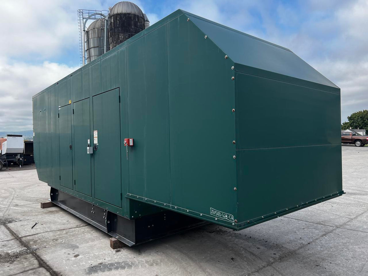500 kW Cummins/Onan GenSet, Year – 2017, Natural Gas, 114 Hours, Sound Attenuated Enclosure, Like New Condition