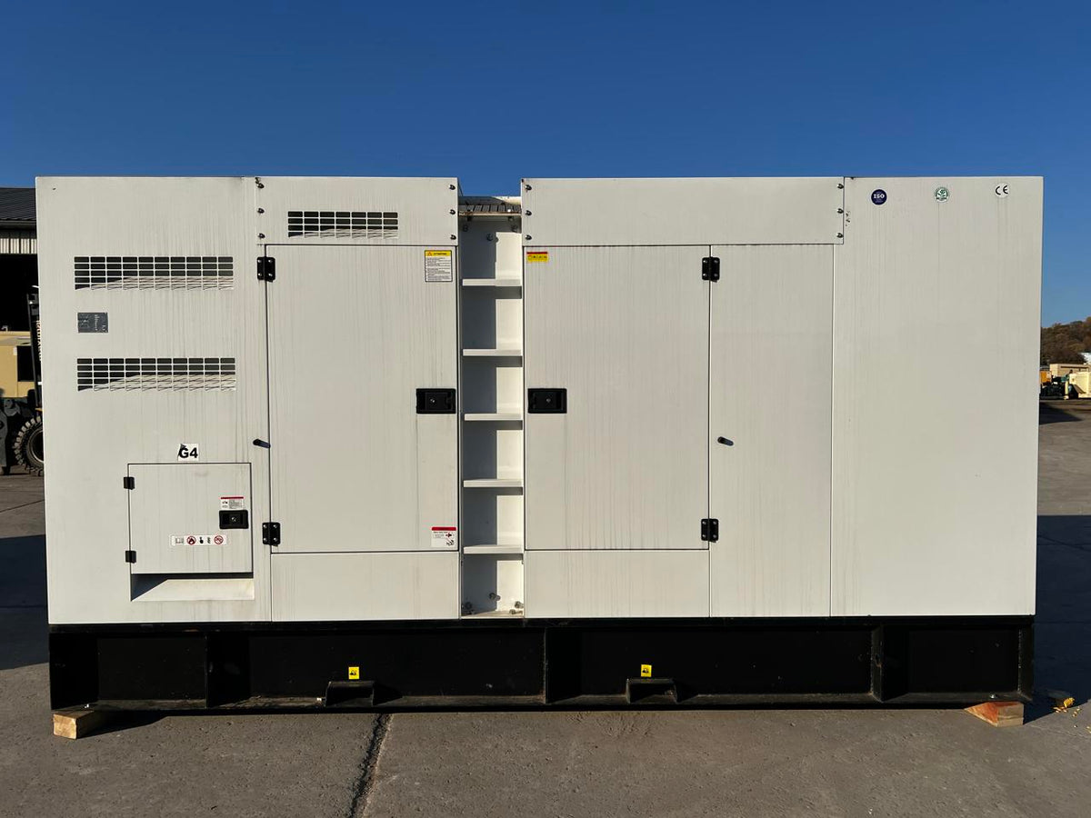500 kW Unused Surplus Stamford, Volvo Penta Genset, Enclosed, Sound Attenuated with Base Fuel Tank, Year – 2022, US EPA Tier 2 Pre Emission Engine
