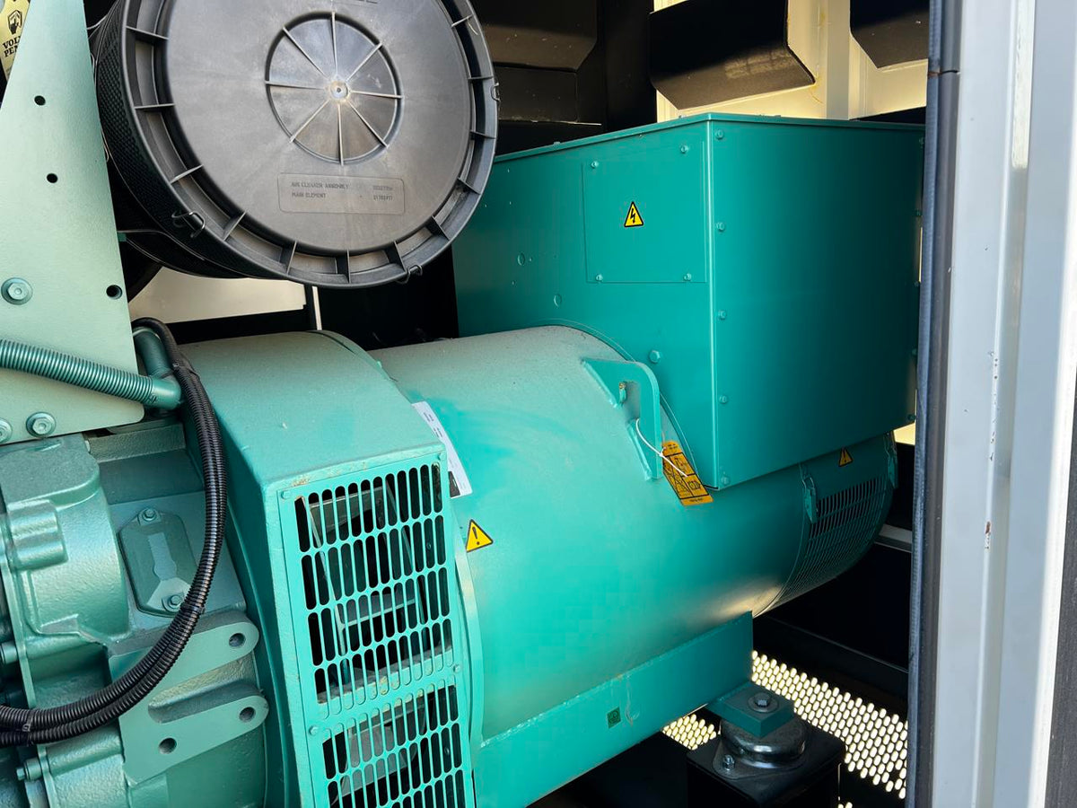 500 kW Unused Surplus Stamford, Volvo Penta Genset, Enclosed, Sound Attenuated with Base Fuel Tank, Year – 2022, US EPA Tier 2 Pre Emission Engine
