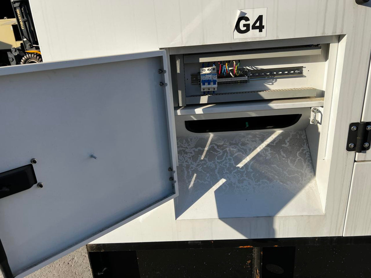 500 kW Unused Surplus Stamford, Volvo Penta Genset, Enclosed, Sound Attenuated with Base Fuel Tank, Year – 2022, US EPA Tier 2 Pre Emission Engine