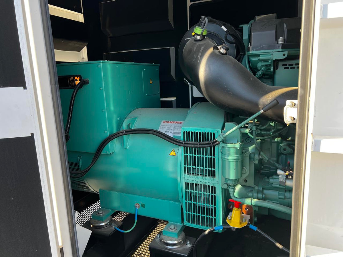 500 kW Unused Surplus Stamford, Volvo Penta Genset, Enclosed, Sound Attenuated with Base Fuel Tank, Year – 2022, US EPA Tier 2 Pre Emission Engine