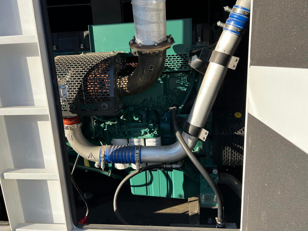 500 kW Unused Surplus Stamford, Volvo Penta Genset, Enclosed, Sound Attenuated with Base Fuel Tank, Year – 2022, US EPA Tier 2 Pre Emission Engine