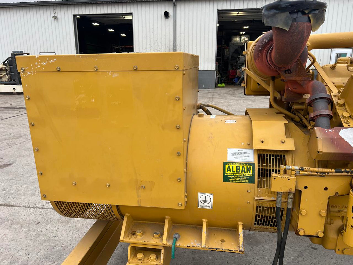 500 kW CAT 3412 Gen Set, Year – 1997, Open Skid, No Breaker or Controller