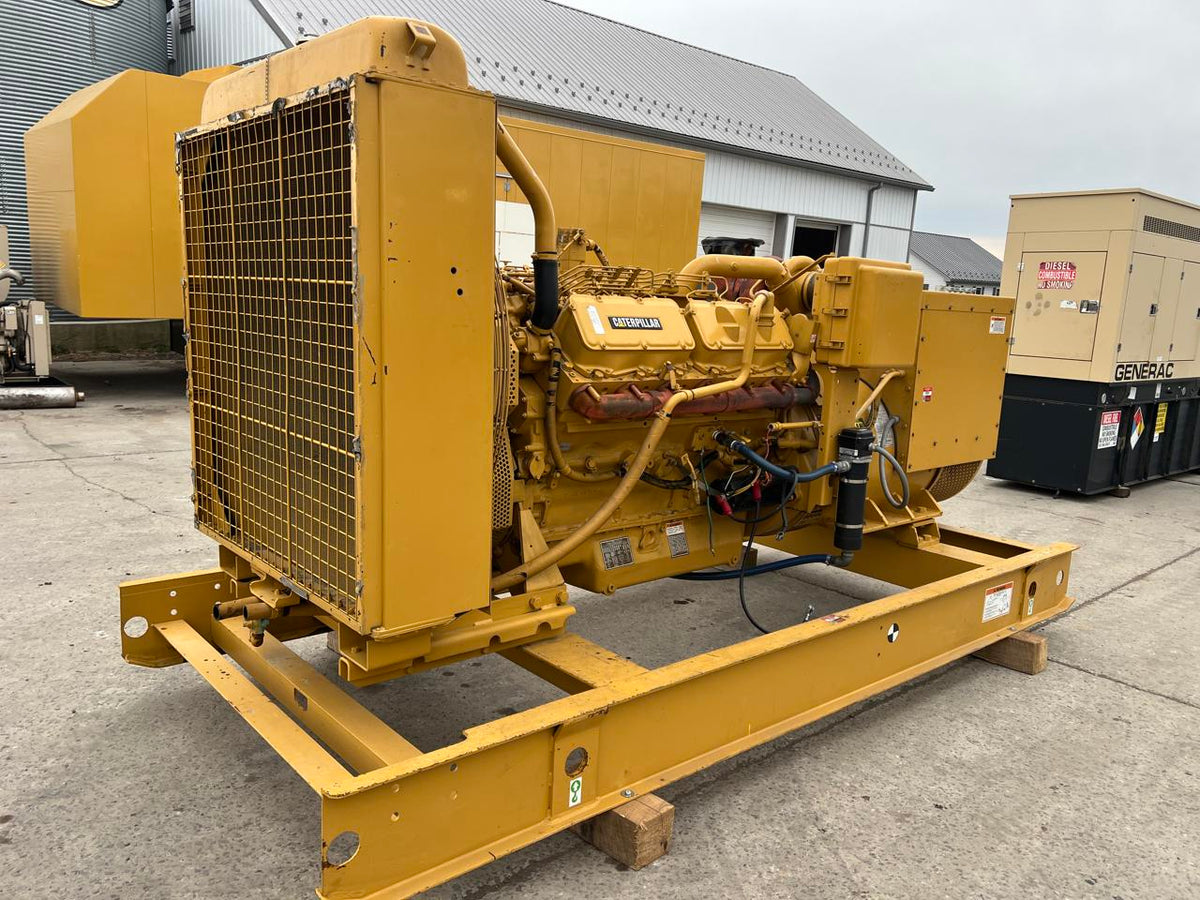 500 kW CAT 3412 Gen Set, Year – 1997, Open Skid, No Breaker or Controller