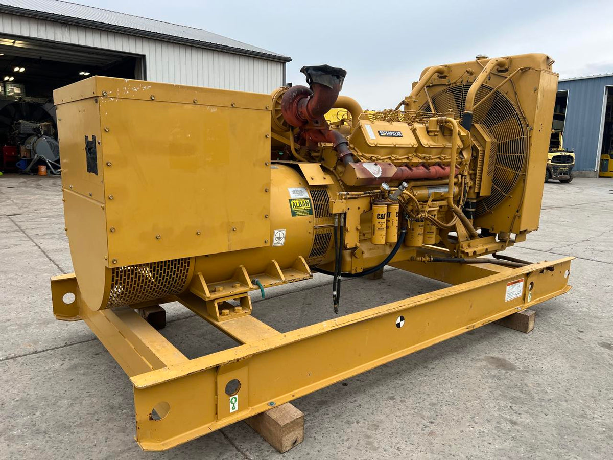 500 kW CAT 3412 Gen Set, Year – 1997, Open Skid, No Breaker or Controller