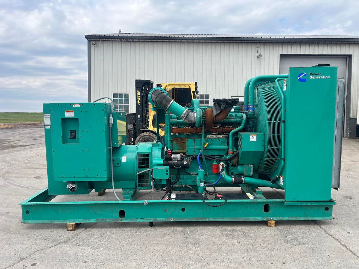 500 kW Cummins Gen Set, KTA19-G4 Engine, 1773 Hours, Year – 2002
