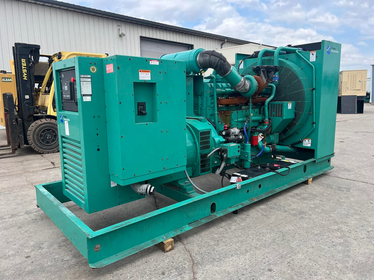 500 kW Cummins Gen Set, KTA19-G4 Engine, 1773 Hours, Year – 2002