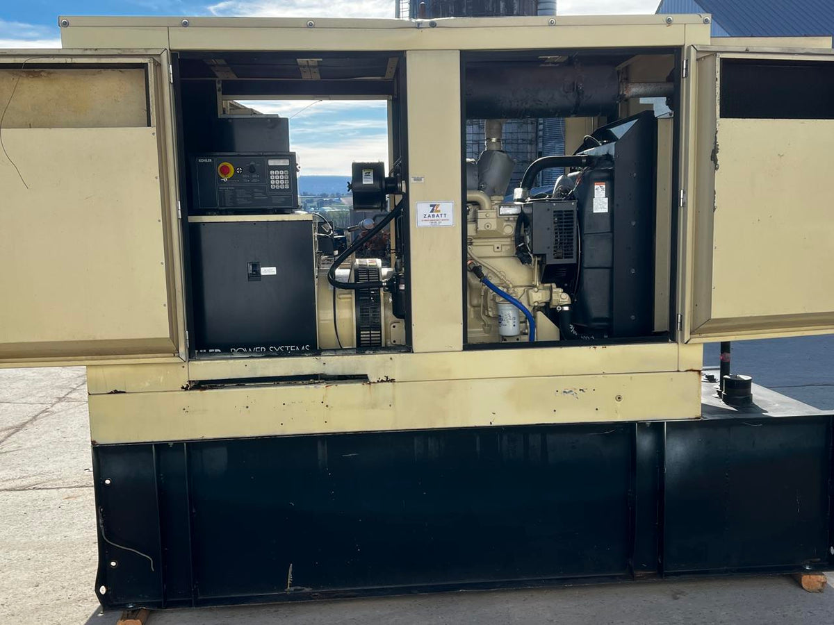 60 kW Kohler Generator, John Deere Engine, Year – 2006, 681 Hours