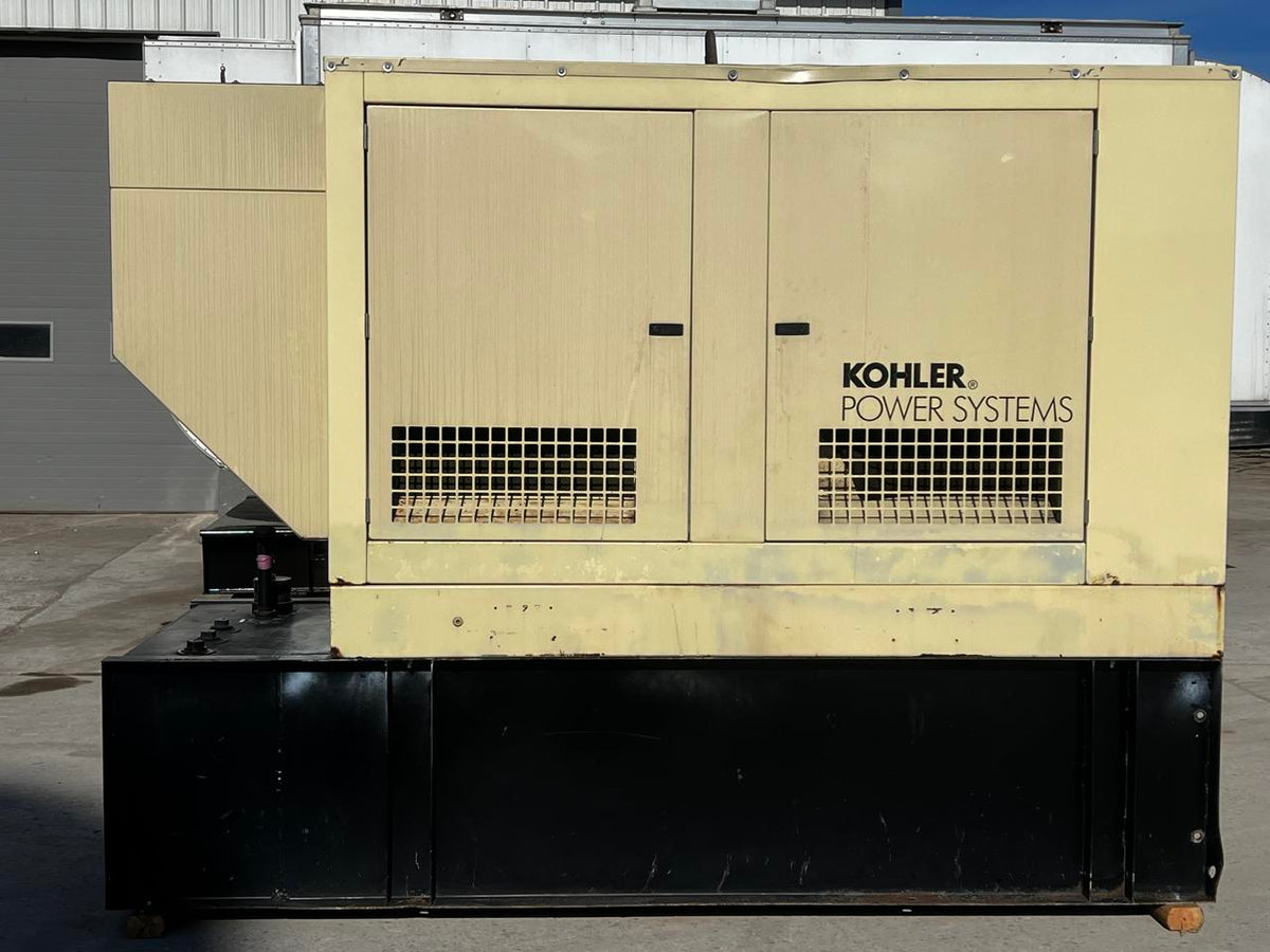 60 kW Kohler Generator, John Deere Engine, Year – 2006, 681 Hours